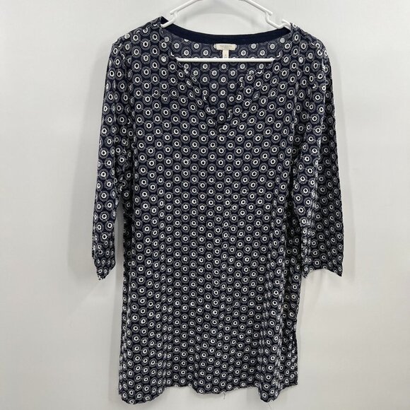 Talbots eyelet Swimsuit cover up. Size Medium - Picture 1 of 7